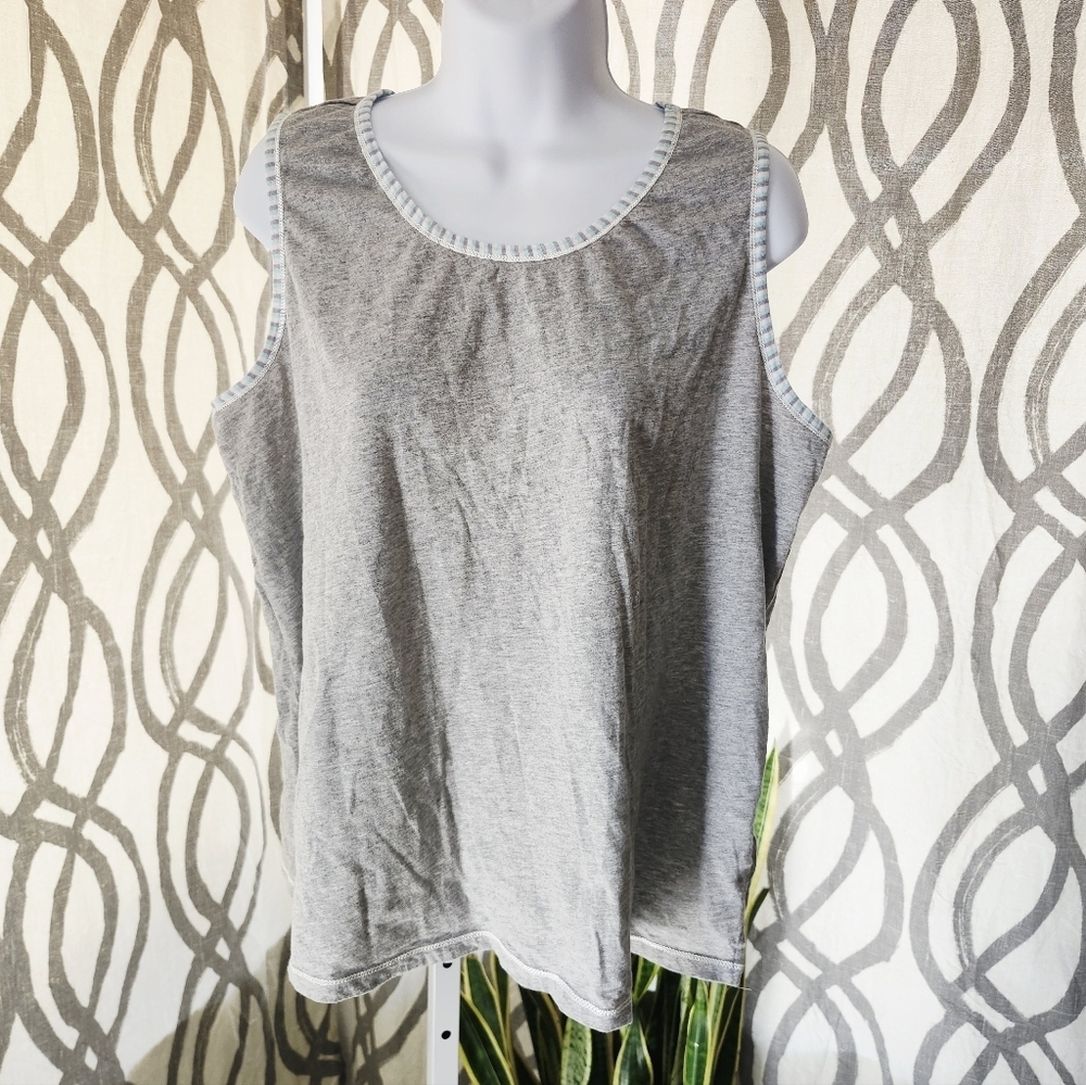 Midnight by Carole Hochman Gray Tank Top